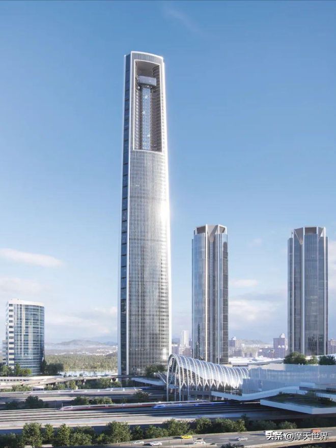 截止2024年4月我國啟動建造的15座400米以上摩天樓最新進度(圖1)