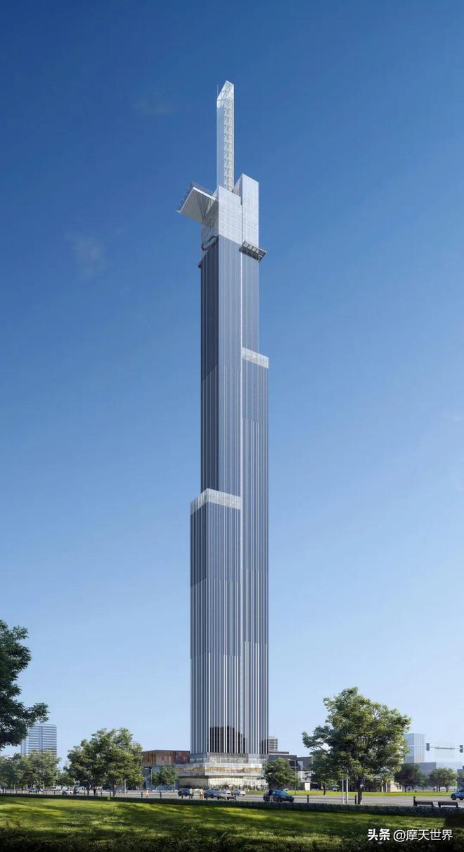 截止2024年4月我國啟動建造的15座400米以上摩天樓最新進度(圖15)