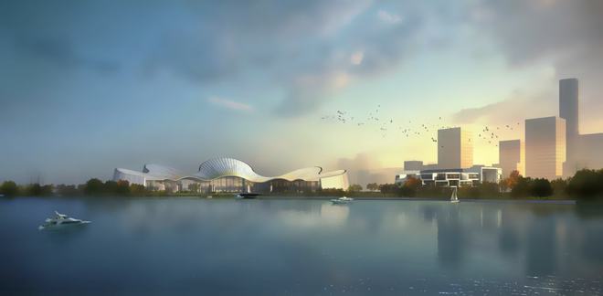 九游官網入口：琴山珠水悠揚樂音亞廈南通大劇院幕墻工程斬獲年度幕墻工程獎(圖4)