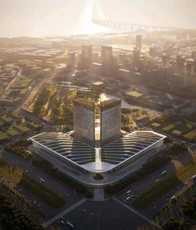 ?在臨港收藏一片會呼吸的玻璃幕墻｜中建玖海云天光影實驗實錄(圖2)