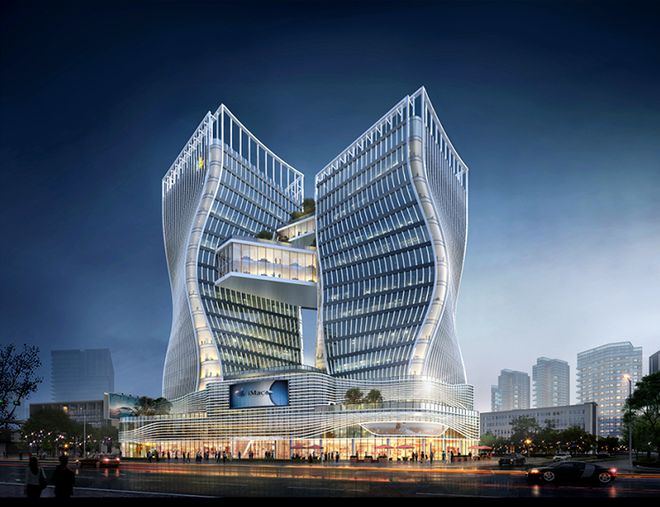 “無極之城”！希荻創新總部基地設計靈感源于企業Logo中的“HL”(圖6)