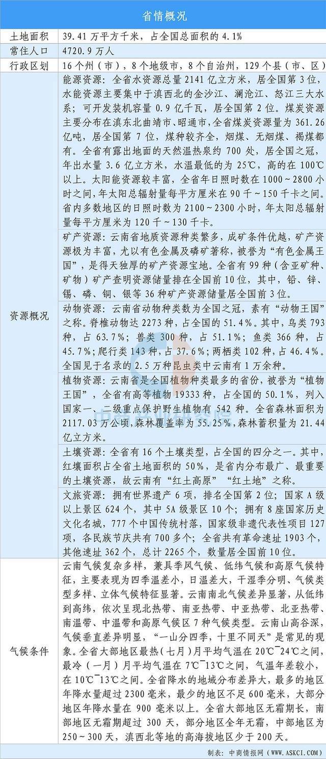 【投資云南】2025年云南省重點產業投資全景分析