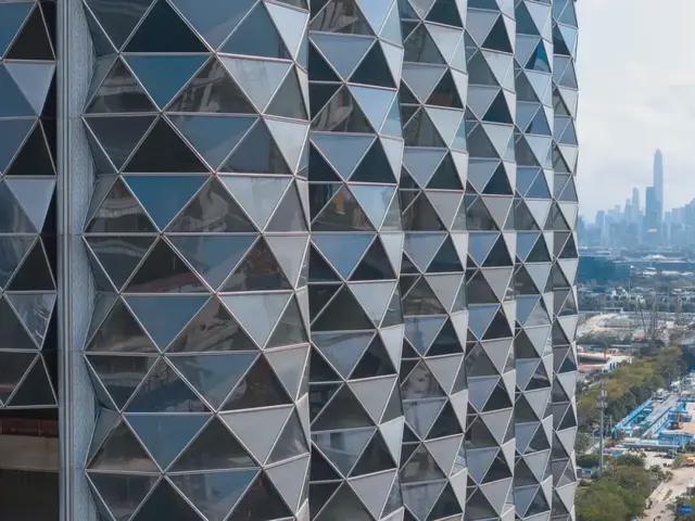 中國銀行類建筑第一高！招行全球總部幕墻封頂(圖5)