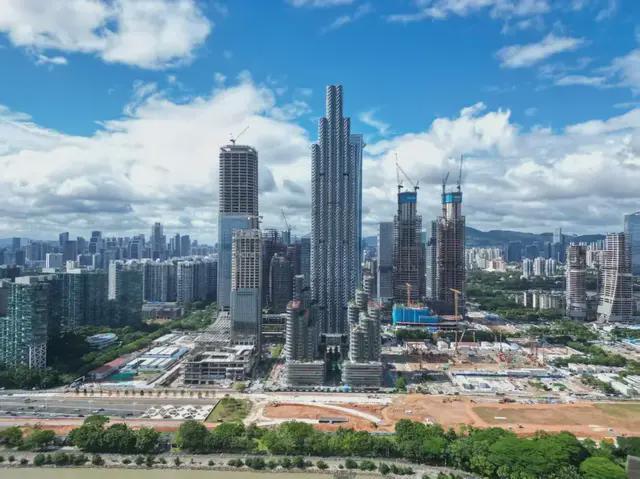 中國銀行類建筑第一高！招行全球總部幕墻封頂(圖7)