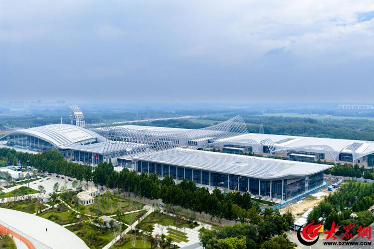 項目建設看德州丨德州天衢國際會展中心即將全部投用 低碳會展綜合體加速成型_大眾網(圖2)