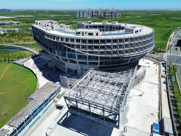 上海臨港星海匯將于明年竣工 項目由中建八局一公司總承包施工