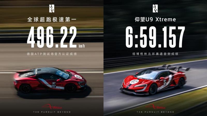 九游體育：全球最快純電超跑誕生 仰望U9X讓世界見證中國(guó)速