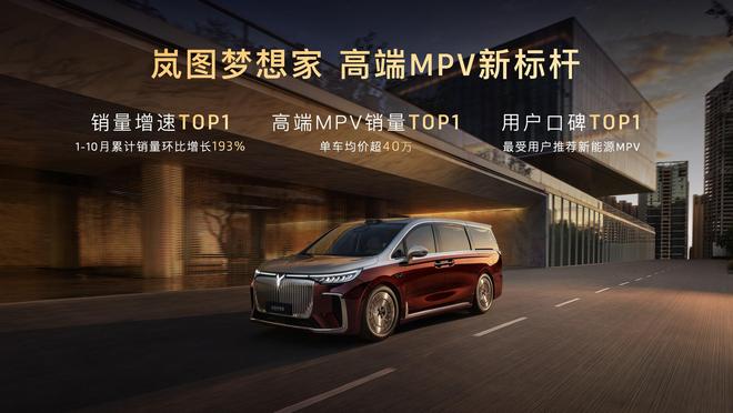 九游app：中國企業家的乘坐“終極答案” 嵐圖夢想家山河7099萬元耀目上市(圖3)