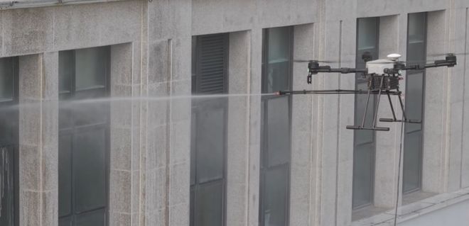 九游官網(wǎng)入口：無人機化身高空“美容師”“無人機+智能清洗”開啟億級市場